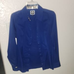 Express Royal Blue Blouse